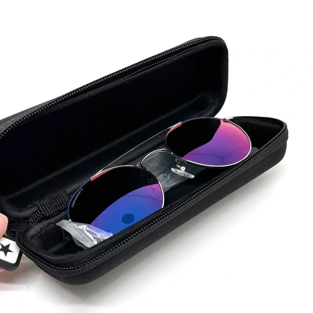 Converse Sunglasses Round Gradient Lenses Unisex Aviators Double Bridge SCO057Q